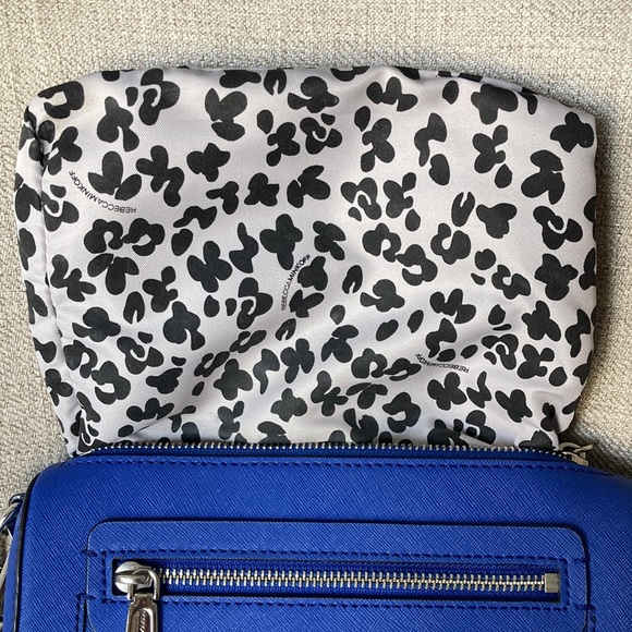 Rebecca Minkoff Blue Chain-Link Crossbody Bag - Picture 8 of 13